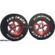 Pro Track Evolution 1-1/16 x .300 Red Drag Rear Wheels for 3/32 axle