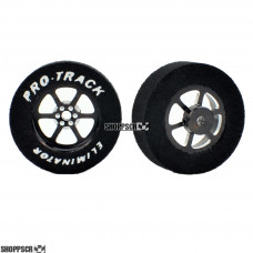 Pro Track Roadster 1-1/16 x .300 Black Drag Rear Wheels for 3/32 axle
