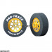 Pro Track Bulldog 1-1/16 x .300 Gold Drag Rear Wheels for 3/32 axle