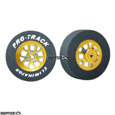 Pro Track Bulldog 1-1/16 x .300 Gold Drag Rear Wheels for 3/32 axle