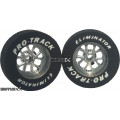 Pro Track Bulldog 1-1/16 x .300 Gray Drag Rear Wheels for 3/32 axle