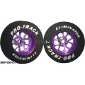 Pro Track Bulldog 1-1/16 x .300 Purple Drag Rear Wheels for 3/32 axle
