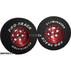 Pro Track Top Fuel 1-3/16 x .300 Red Drag Rear Wheels for 3/32 axle
