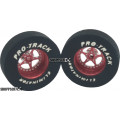 Pro Track Star 1-3/16 x .300 Red Drag Rear Wheels for 3/32 axle