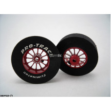 Pro Track Turbine 1-3/16 x .300 Red Drag Rear Wheels for 3/32 axle