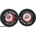 Pro Track Turbine 1-3/16 x .300 Red Drag Rear Wheels for 3/32 axle