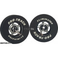 Pro Track 1-3/16 x .300 Black Daytona Drag Rear Wheels for 3/32 axle