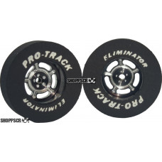 Pro Track 1-3/16 x .300 Black Daytona Drag Rear Wheels for 3/32 axle