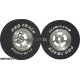 Pro Track Pro Star 3D 1-3/16 x .300 Plain Drag Rear Wheels for 3/32 axle
