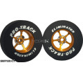 Pro Track Pro Star 1-3/16 x .300 Gold Drag Rear Wheels for 3/32 axle