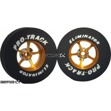 Pro Track Pro Star 1-3/16 x .300 Gold Drag Rear Wheels for 3/32 axle