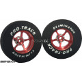 Pro Track Pro Star 1-3/16 x .300 Red Drag Rear Wheels for 3/32 axle