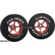Pro Track Pro Star 1-3/16 x .300 Red Drag Rear Wheels for 3/32 axle