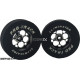 Pro Track Magnum 1-3/16 x .300 Black Drag Rear Wheels for 3/32 axle