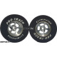 Pro Track Evolution 1-3/16 x .300 Plain Drag Rear Wheels for 3/32 axle