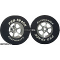 Pro Track Roadster 1-3/16 x .300 Plain Drag Rear Wheels for 3/32 axle