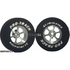 Pro Track Roadster 1-3/16 x .300 Plain Drag Rear Wheels for 3/32 axle