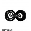 Pro Track Roadster 1-3/16 x .300 Black Drag Rear Wheels for 3/32 axle