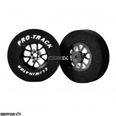 Pro Track Bulldog 1-3/16 x .300 Black Drag Rear Wheels for 3/32 axle