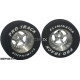 Pro Track Star 1-1/16 x .435 Plain Drag Rear Wheels for 3/32 axle