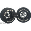 Pro Track Star 1-1/16 x .435 Black Drag Rear Wheels for 3/32 axle