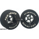 Pro Track Star 1-1/16 x .435 Black Drag Rear Wheels for 3/32 axle