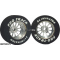 Pro Track Turbine 1-1/16 x .435 Plain Drag Rear Wheels for 3/32 axle