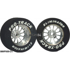 Pro Track Turbine 1-1/16 x .435 Plain Drag Rear Wheels for 3/32 axle