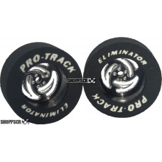 Pro Track Ninja 1-1/16 x .435 Black Drag Rear Wheels for 3/32 axle
