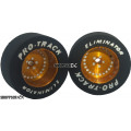 Pro Track Classic 1-1/16 x .435 Gold Drag Rear Wheels for 3/32 axle