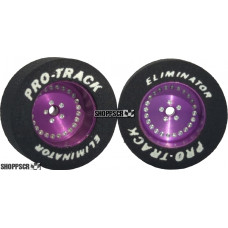 Pro Track Classic 1-1/16 x .435 Purple Drag Rear Wheels for 3/32 axle