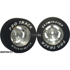 Pro Track Daytona 1-1/16 x .435 Plain Drag Rear Wheels for 3/32 axle