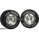 Pro Track Daytona 1-1/16 x .435 Plain Drag Rear Wheels for 3/32 axle