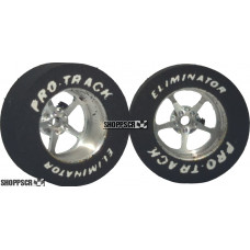Pro Track Pro Star 1-1/16 x .435 Plain Drag Rear Wheels for 3/32 axle
