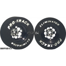Pro Track Magnum 3D 1-1/16 x .435 Black Drag Rear Wheels for 3/32 axle