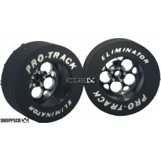 Pro Track Magnum 1-1/16 x .435 Black Drag Rear Wheels for 3/32 axle