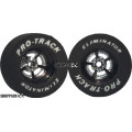 Pro Track Evolution 3D 1-1/16 x .435 Black Drag Rear Wheels for 3/32 axle