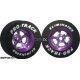Pro Track Evolution 1-1/16 x .435 Purple Drag Rear Wheels for 3/32 axle
