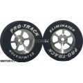 Pro Track Roadster 1-1/16 x .435 Plain Drag Rear Wheels for 3/32 axle