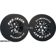 Pro Track Top Fuel 1-3/16 x .435 Black Drag Rear Wheels for 3/32 axle