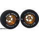 Pro Track Star 1-3/16 x .435 Gold Drag Rear Wheels for 3/32 axle