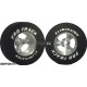 Pro Track Streter 1-3/16 x .435 Plain Drag Rear Wheels for 3/32 axle