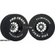 Pro Track Turbine 3D 1-3/16 x .435 Black Drag Rear Wheels for 3/32 axle
