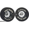 Pro Track Turbine 1-3/16 x .435 Black Drag Rear Wheels for 3/32 axle