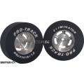Pro Track 1-3/16 x .435 Plain Daytona Drag Rear Wheels for 3/32 axle