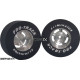 Pro Track 1-3/16 x .435 Plain Daytona Drag Rear Wheels for 3/32 axle