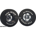 Pro Track 1-3/16 x .435 Black Daytona Drag Rear Wheels for 3/32 axle