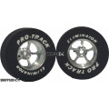 Pro Track Pro Star 1-3/16 x .435 Plain Drag Rear Wheels for 3/32 axle