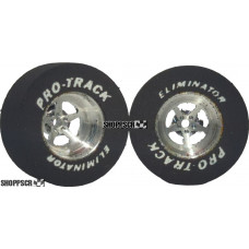 Pro Track Pro Star 3D 1-3/16 x .435 Plain Drag Rear Wheels for 3/32 axle