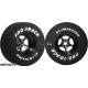 Pro Track Pro Star 3D 1-3/16 x .435 Black Drag Rear Wheels for 3/32 axle